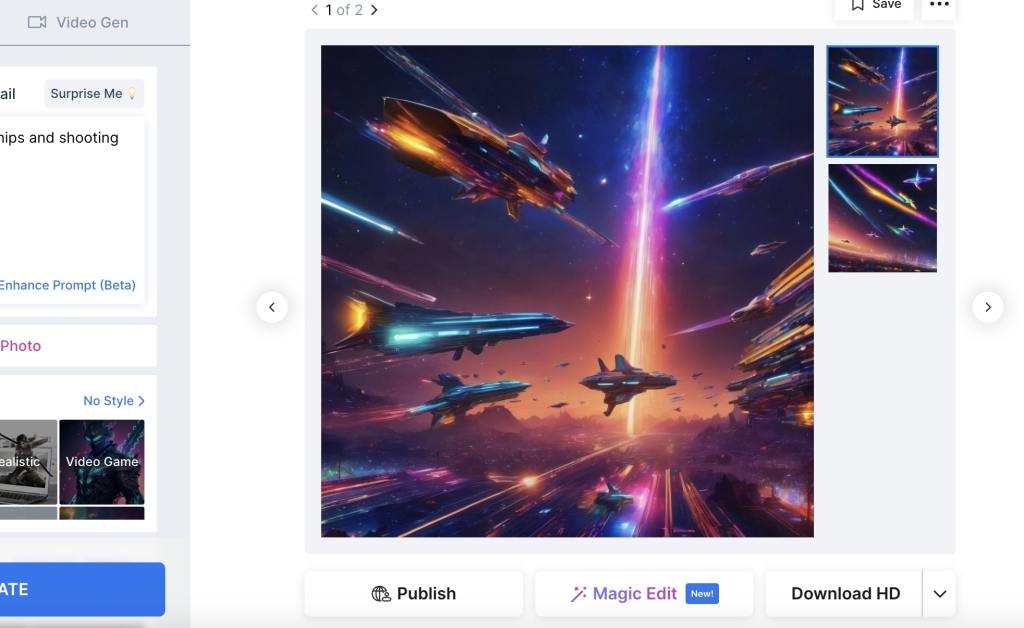 Click the "Download HD" button below the image to save it.